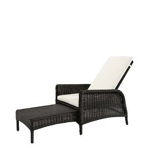 Collection Artwood: Tampa Lounger - Black Twist