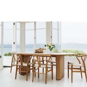 The Palliser Collection: Palliser & Wishbone Dining Suite (7 Pce)