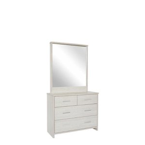 The Atlas Collection: Atlas Dresser & Mirror 4 Drawer