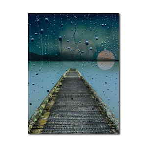 New Perspex Art: Rotoaira Jetty 900x1200 Perpex Wall Art