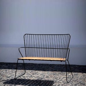 The Danish Collection: Paon Outdoor Garden Bench Seat