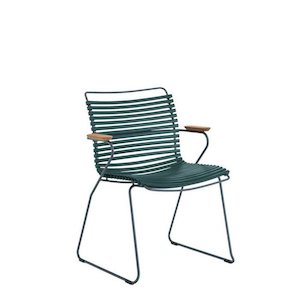Click Outdoor Dining Chair with Armrests - Lots of Colours to Suit
