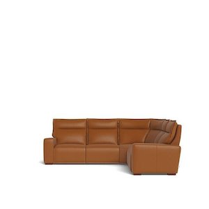 La-Z-Boy Hartford 5pce Motion Modular - Leather