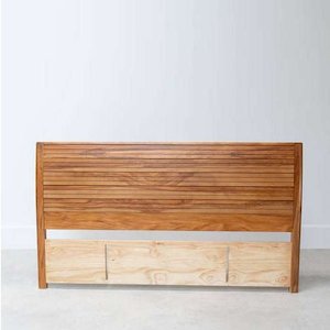 Collection Sorenmobler: Solaris Headboard Timber Panel - Queen to Super King