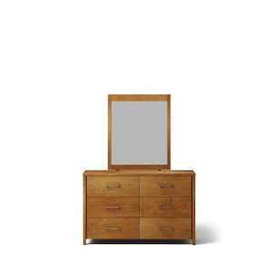 Vegas 6 Drawer Dresser & Mirror
