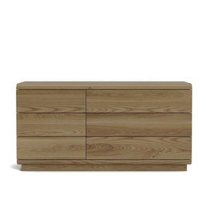 Karamea Lowboy 6 Drawer Large 1445w (Ash)