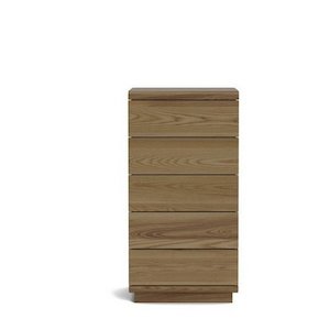 The Karamea Collection: Karamea Lingerie Chest 5 Drawer (Ash)