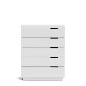 Karamea Tallboy 5 Drawer - With Cut Out (Pine)