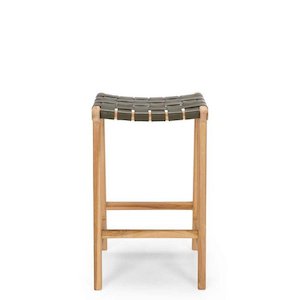 Indo Barstool - Woven - Olive - 660SH