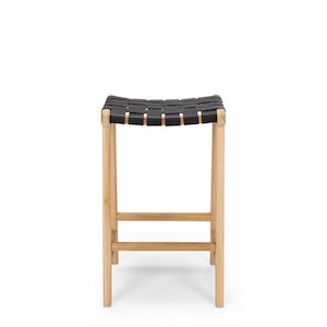 The Indo Collection: Indo Barstool - Woven - Black - 660SH