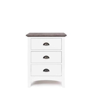 Bedroom: Provence Bedside 3 Drawer