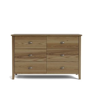 Ivydale Lowboy 6 Drawer - Ash