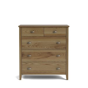 The Ivydale Collection: Ivydale Tallboy 5 Drawer - Ash