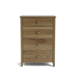 The Ivydale Collection: Ivydale Slimboy 4 Drawer - Ash