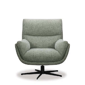 Collins Swivel Armchair - Milan Green