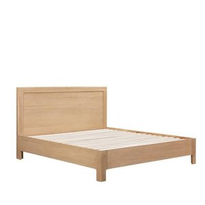 Oaky Slatframe Queen - sleeked curved lines