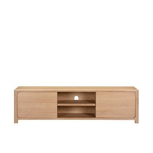 Oaky TV Unit 1800w - sleeked curved lines