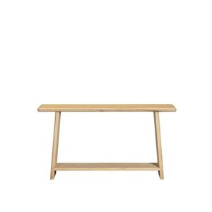 Occasional: Oaky Console Table - sleeked curved lines