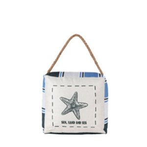 Home Decor: Starfish Doorstop - rope handle