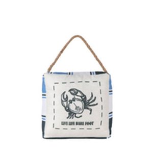 Crab Doorstop - rope handle