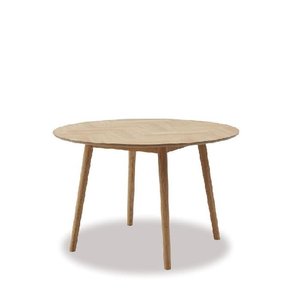Casola Dining Table - Smoked or Natural Oak - 1200dia