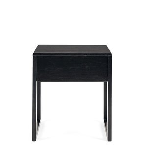 Bedside Cabinets: Avalon Side Table with Oak Top