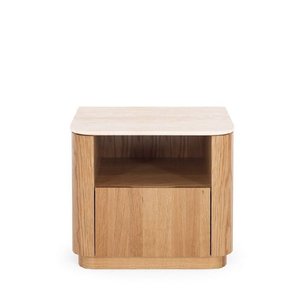 Bedroom: Stash 1 Dr Bedside - Contemporary Bedside Table with Drawer and Shelf Storage