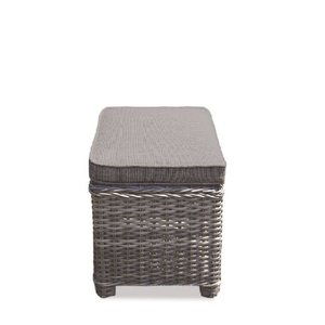 Outdoor: Bahamas Outdoor Foostool - UV Resistant fabric