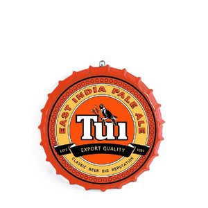 Tui Beer Bottle Top Sign