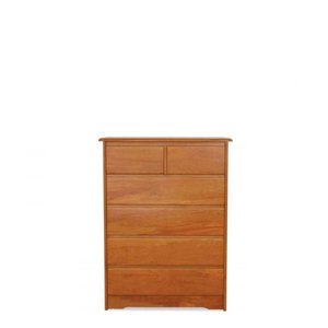 The Strada Collection: Strada 6 Drawer Tallboy