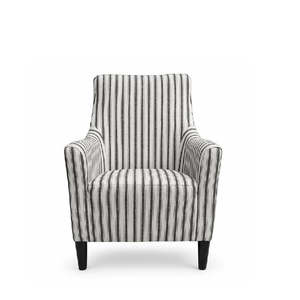 Lounge: Tyler Stripe Tub Chair – Classic Linen Comfort
