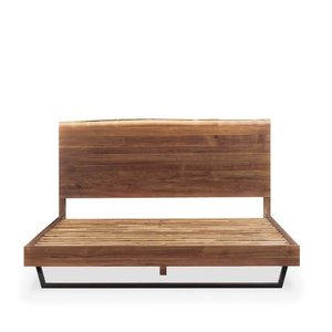 Bedroom: LiveEdge Slatframe - Queen to King - Blackwood veneer