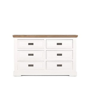 Parisian Dresser 6 Drawer with Optional Matching Mirror