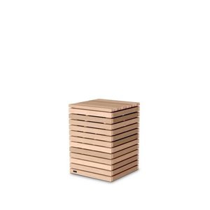 Tank Side Table 640h - TEAK