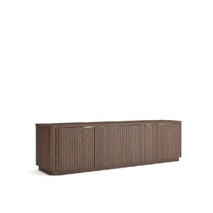 Occasional: Lath TV Unit 1800w - Panelled Front