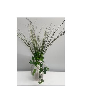 Home Decor: Eau Naturelle - Artificial Floral Arrangement & Vase