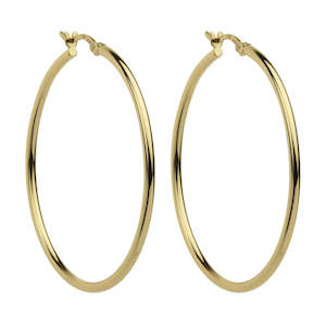 Earrings: Simple Hoop Earrings