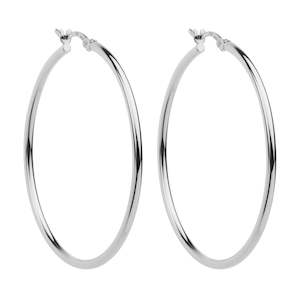 Najo: Simple Hoop Silver