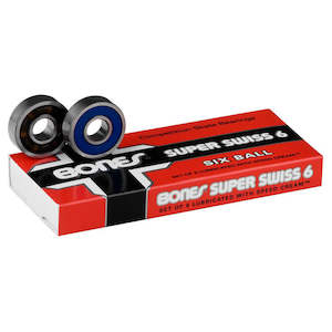 SKATE: BONES SUPER SWISS 6 BALL BEARINGS