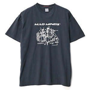 MISFIT VAPOR PORT TEE - THRIFT BLACK