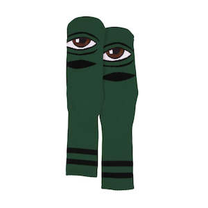 TOY MACHINE SECT EYE SOCKS - FOREST