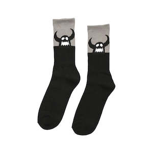 Toy Machine: TOY MACHINE OG MONSTER SOCKS - BLACK