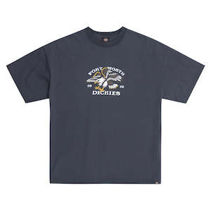 Womens Tops: DICKIES 330 EAGLE OVERSIZED TEE - BLACK WASH