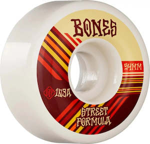 BONES STF RETROS  (RED) V4 WIDE 103A 54MM