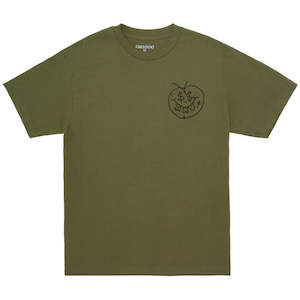GX1000 FACE PLANT TEE - MILITARY GREEN