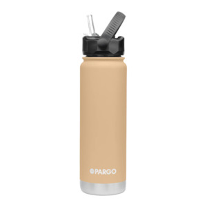 Project Pargo: PROJECT PARGO 750ml INSULATED SPORTS BOTTLE - DESERT SAND