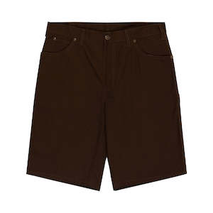 DICKIES DX200 MIDWEIGHT CARPENTER CANVAS SHORTS - TIMBER BROWN