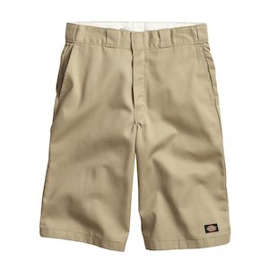 DICKIES 42283 13" LOOSE FIT MULTI POCKET WORK SHORT - KHAKI