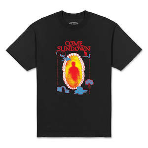 COME SUNDOWN WHISPER TEE - BLACK