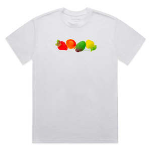 Daylight: DAYLIGHT LOLLIES TEE - WHITE/MULTI